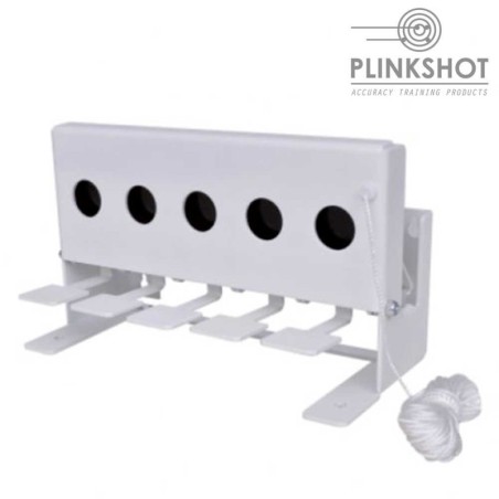 Diana competición cuerda Plinkshot - 5 blancos Diana competición cuerda Plinkshot - 5 blancos