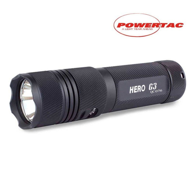 Linterna PowerTac HERO Linterna PowerTac HERO