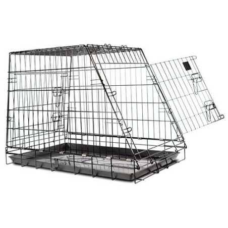 Jaula Plegable Para Coche L57,5xa92,5/55xalt66 cm.