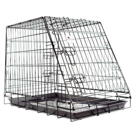 Jaula Plegable Para Coche L57,5xa92,5/55xalt66 cm.