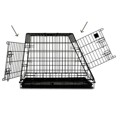 Jaula Plegable Para Coche L49xa77,5/47xalt57 cm.