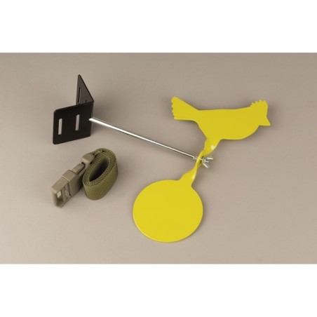 Pincho diana rotativa doble con correa de sujeción