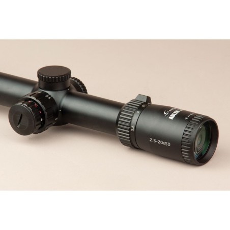 Visor ADLER 2,5-20x50 - 30 - Side Focus - Mil Dot - Ret. Ilum. Visor ADLER 2,5-20x50 - 30 - Side Focus - Mil Dot - Ret. Ilum.