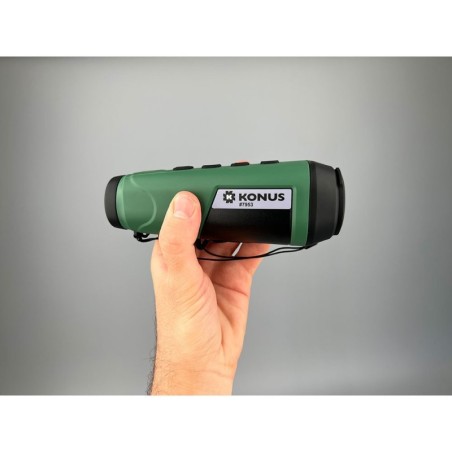 Monocular térmico Konus FLAME con zoom 0,6-2,4X Monocular térmico Konus FLAME con zoom 0,6-2,4X