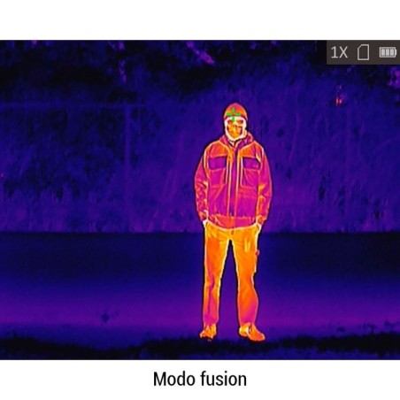 Monocular térmico Konus FLAME - zoom 1,4-11,2X