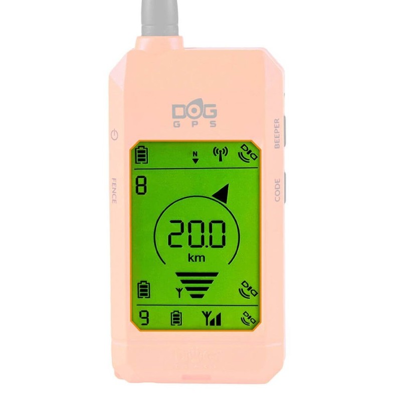 Dogtrace X20 Plus Naranja localizador GPS para Perros caza 20km Alcance