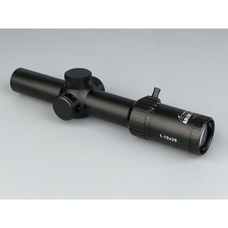 Visor ADLER 1-10x28 - Tubo 34mm - Ret. ilu. - 4A