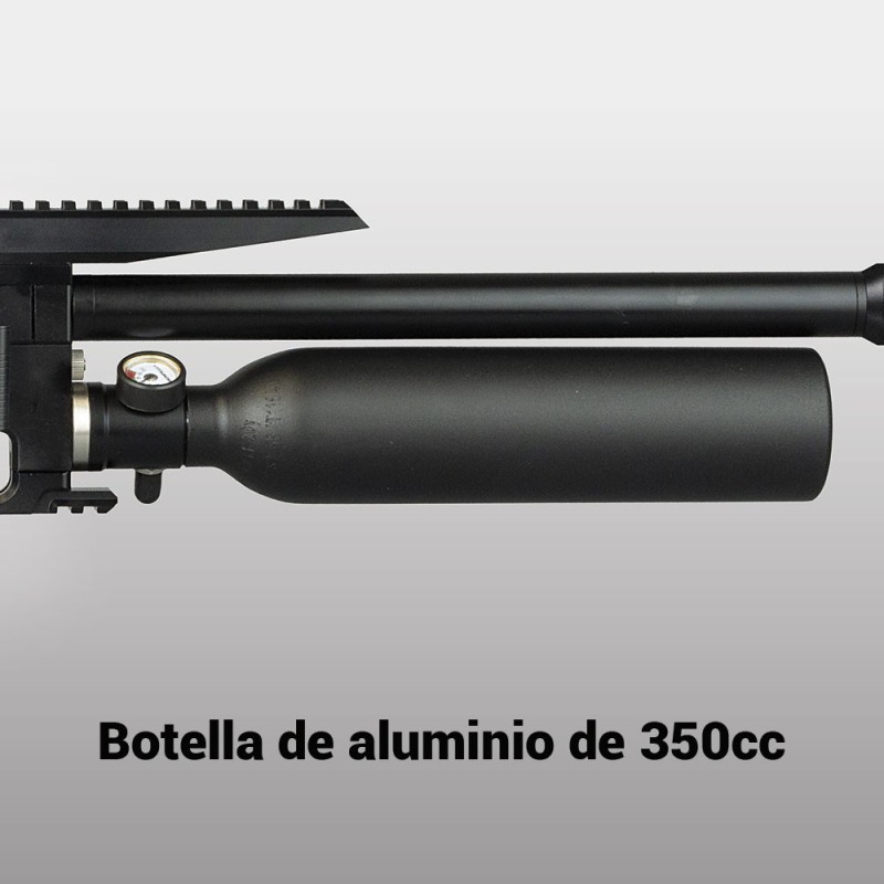 Carabina PCP Arcea-Snowpeak M60B -  Botella aluminio