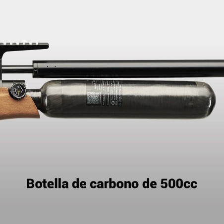 Carabina PCP Arcea-Snowpeak P35X - Botella carbono Carabina PCP Arcea-Snowpeak P35X - Botella carbono