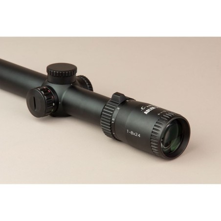 Visor ADLER 1-8x24 - 30 - 4A - Ret. Fibra Ultra Iluminada Visor ADLER 1-8x24 - 30 - 4A - Ret. Fibra Ultra Iluminada
