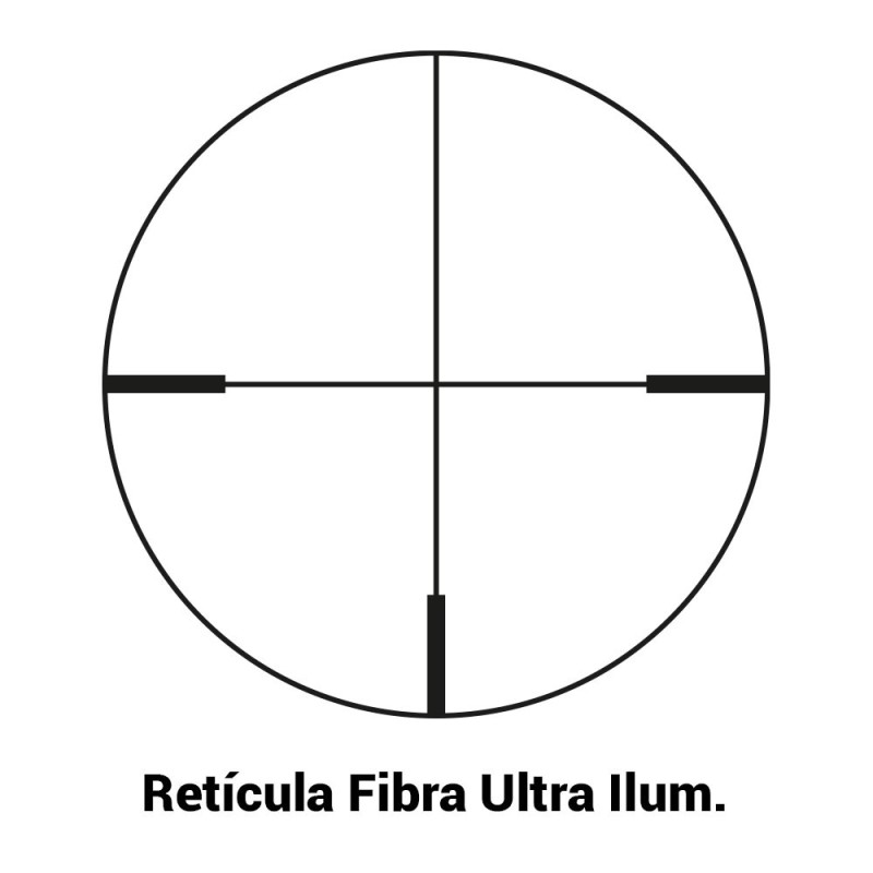 Visor ADLER 1-8x24 - 30 - 4A - Ret. Fibra Ultra Iluminada