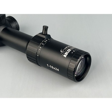 Visor ADLER 1-10x24 - 30mm - Ret. ilu. Crosshair Visor ADLER 1-10x24 - 30mm - Ret. ilu. Crosshair