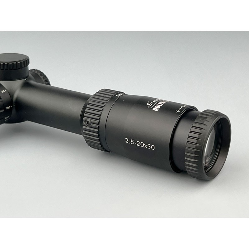 Visor ADLER 2,5-20x50 - 30 - Side Focus - Ret. Ilum. Crosshair
