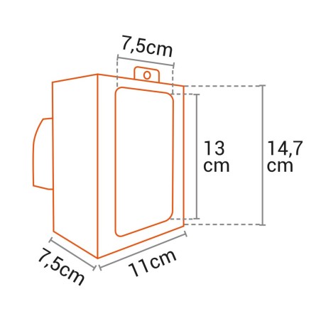 Caja seguridad para fototrampas