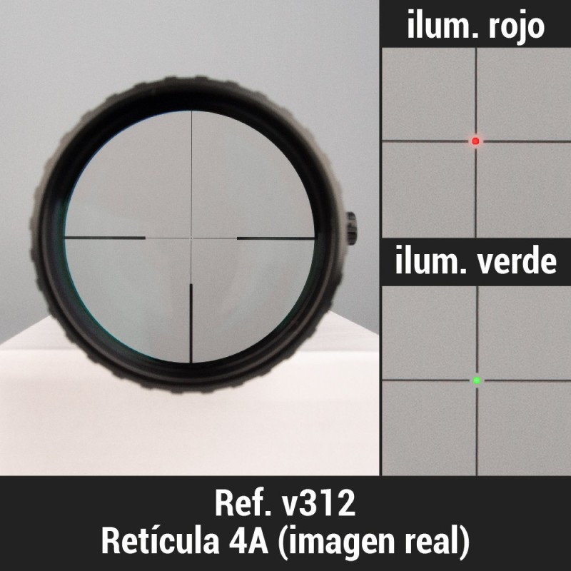 Visor ADLER 1-10x28 - Tubo 34mm