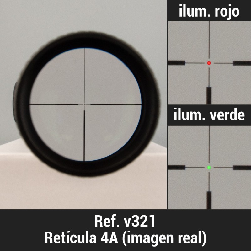 Visor ADLER 2,5-20x50 - 30 - Side Focus - Ret. Ilum.