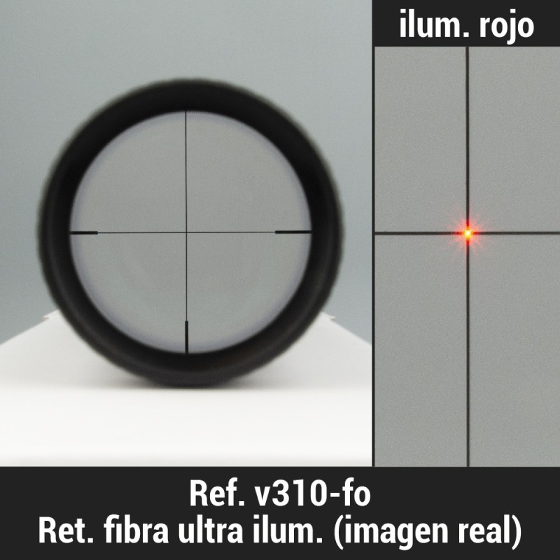 Visor ADLER 1-8x24 - 30 -  Ret. Ilum.