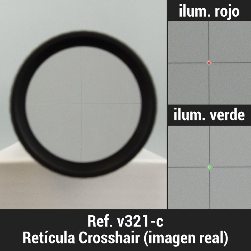 Visor ADLER 2,5-20x50 - 30 - Side Focus - Ret. Ilum.