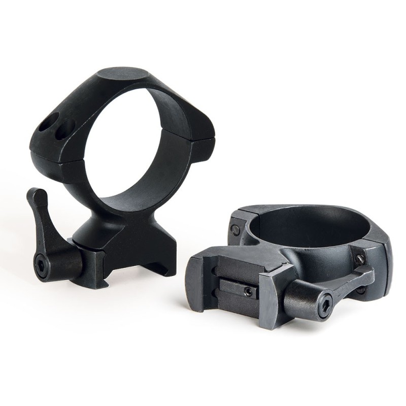 Anillas Konus STEEL QR - Altas, Tubo 34mm, Carril 21mm